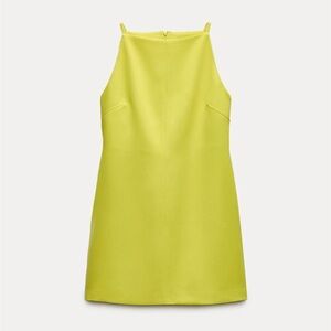 Zara - Lime Fizz Mini Dress - S